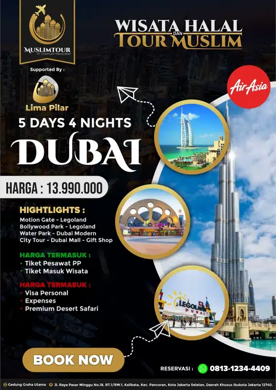 Harga Paket Tour Dubai